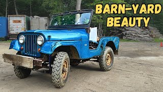 AMAZING Transformation  Barn Find 1964 Jeep CJ5 Ready for the road after Decades of Neglect [upl. by Constant]