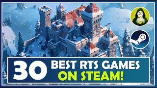 30 Best RTS Games on Steam  2 FREE [upl. by Zippel]