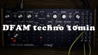 DFAM techno 10min DFAM職人への道＃21 [upl. by Gussie684]