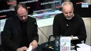 LVZAutorenarena Michael Robotham und Ulrich Noethen „Todeswunschquot [upl. by Berkin]