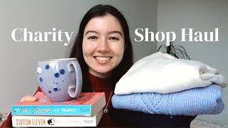 January Charity Shop Haul  Edinburgh Second Hand Thrift Shop Finds [upl. by Whitver]