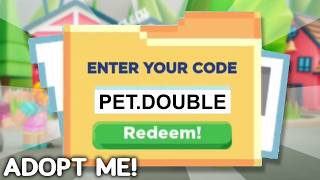 NEW SECRET Adopt Me Promo Code BE QUICK [upl. by Amsa]