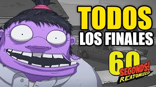 TODOS LOS FINALES de 60 SEGUNDOS [upl. by Carson]