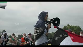 Protesters Demand Release of Arrestee at University of Michigan [upl. by Avilo]