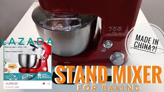 Unboxing Cheap Stand Mixer from Lazada  Chias Kitchen  3 [upl. by Deehahs475]