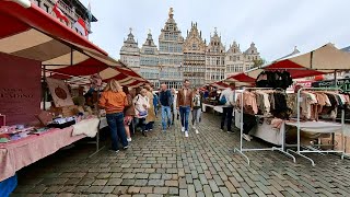 Shop Unique Finds at Antwerp Flea Market [upl. by Neeloc]