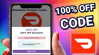 DoorDash Promo Code Existing Users  Use These Discount Codes on DoorDash for 100 OFF [upl. by Akinwahs]