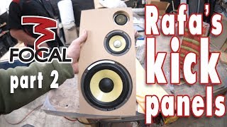 Rafas fiberglass kick panels PART 2 iPad Pro F150 dash mod PART 1  AMPLIFIED 699 [upl. by Leavy]