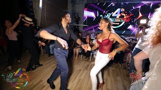 Terry SalsAlianza amp Bersy Cortez  Salsa social dancing  4th World Stars Salsa Festival [upl. by Ruelle]