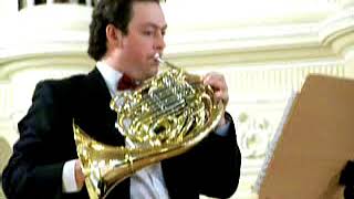 Paul Hindemith Horn Sonata Horn  Igor Karzov Piano  Margarita Glukhova [upl. by Anawot933]