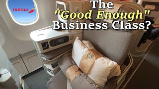 Cheap Drab but GOOD IBERIA BUSINESS CLASS [upl. by Camey]