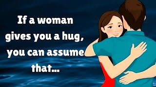 If a woman gives you a hug  Interesting psychology facts [upl. by Dwan16]