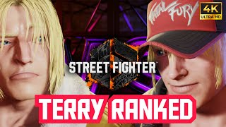 SF6 TERRY BOGARD RANKED MATCHES  ROAD TO DIAMOND  PS5 4K  THEKINGZUNO [upl. by Einapets]