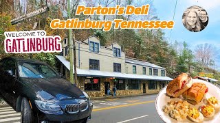 Partons Deli quotThe Unofficialquot Gatlinburg Welcome Sign BMW  Best Steamed Subs in the Burg [upl. by Afital444]