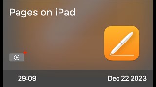 Pages on iPad  Preview [upl. by Janifer709]