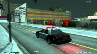 GTA SA  Ford Crown Victoria LAPD [upl. by Aivilo980]