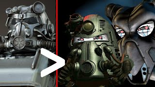 T60 REPLACES other POWER ARMOR  thoughts on Fallout and Fortnite collaboration [upl. by Oiralih763]