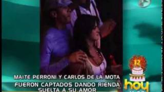 Maite Perroni e Carlos De La Mota passeando juntos HOY [upl. by Dahc]