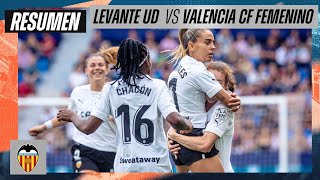 RESUMEN DEL DERBI TEIKA LEVANTE UD  VCF FEMENINO 11 [upl. by Imorej]