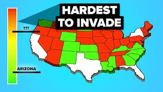 US States IMPOSSIBLE To Invade [upl. by Radbourne]