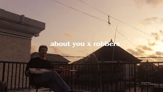 about you x robbers  the 1975  guitar loop cover [upl. by Atikehs]