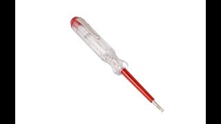 Uxcell Voltage Detector Tester Pen Sensor Screwdriver  Test [upl. by Reel]