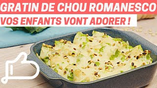 GRATIN DE CHOU ROMANESCO  la recette secrète des chefs enfin révélée [upl. by Oliric554]