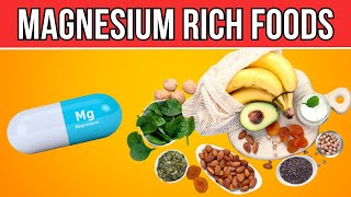 16 MagnesiumRich Foods You Should Add to Your Diet  Best Foods for Magnesium [upl. by Adnileb]