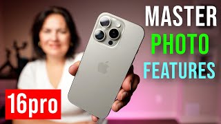 iPhone 16 Pro amp Pro Max NEW PHOTO FEATURES and CAMERA SETTINGS EXPLAINED [upl. by Nagam]