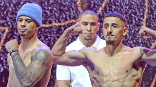 WHO WINS AnEsonGib vs Austin McBroom 2 • FULL WEIGH IN amp FACE OFF • Kingpyn Boxing [upl. by Hayifas]