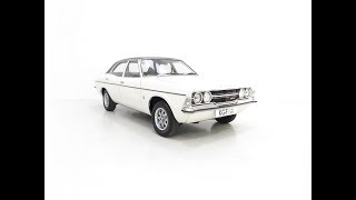 An Iconic Top of the Range Ford Cortina Mk3 2000 GXL with 62518 Miles  SOLD [upl. by Bubalo]