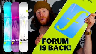 The 2023 Forum Snowboards [upl. by Rame339]