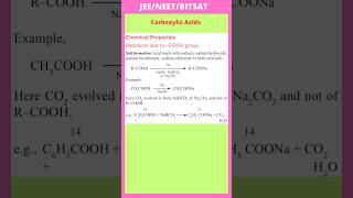 Reactions due to –COOH group  Chemical Properties of carboxylic acids  JEE NEET [upl. by Atsirtal]