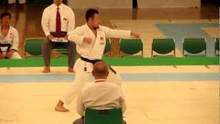 JKA kata Sochin by Maruoka 第55回協会全国 丸岡選手 壮鎮 [upl. by Airbmac]