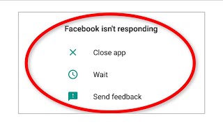 How To Fix Facebook Isnt Responding Error In Android Mobile 3 Easyway [upl. by Gibun]