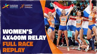 Womens 4x400m Relay Final  Munich 2022 [upl. by Assilrac]