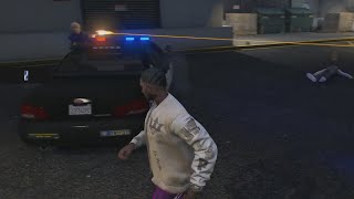 Dean SHOCKED at Cop Immediately Opens Fire  NoPixel 40 GTA RP [upl. by Atirac]