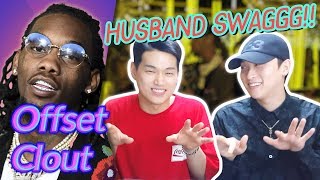 Kpop Artist Reaction Offset  Clout ft Cardi B [upl. by Nalra]