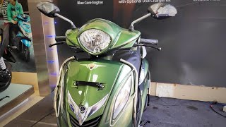 2019 Yamaha Fascino UBS  New Color  Unisex Scooter Honest Review [upl. by Eseenaj]