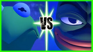 Kermit The Frog Vs Pepe The Frog [upl. by Greggs]