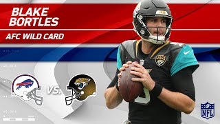 Blake Bortles NFL Playoffs Debut Highlights  Bills vs Jaguars  Wild Card Player HLs [upl. by Bethany]