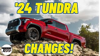 Cool New Changes Revealed for 2024 Tundra [upl. by Elletnwahs793]