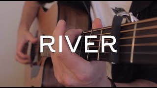 Eminem Ft Ed Sheeran  River  Fingerstyle Guitar Cover  Dax Andreas [upl. by Snevets]