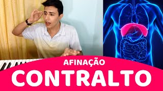 EXERCÍCIO DE AFINAÇÃO PARA CONTRALTO Parte 1 [upl. by Teirtza]