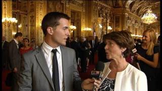 Sénat  réactions à lélection de JeanPierre Bel [upl. by Feilak]