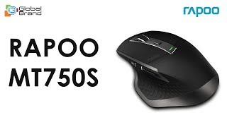 RAPOO MT750S Multimode Wireless Mouse  Global Brand Pvt Ltd [upl. by Malka]