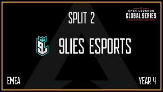 9Lies Esports  EMEA  ALGS Year 4  Split 2  Match Day 3 B vs C  Full VOD  06092024 [upl. by Ibok886]