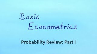 Basic Econometrics  Statistics Review 2 [upl. by Naryk]