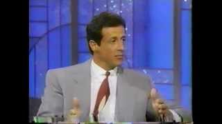 Sylvester Stallone  The Arsenio Hall Show 1990 [upl. by Atalya]