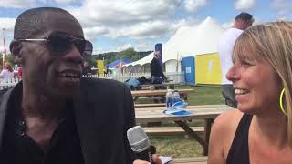 Roachford  interview at Rewind Festival South 2018 Choose 80s TV [upl. by Felder745]